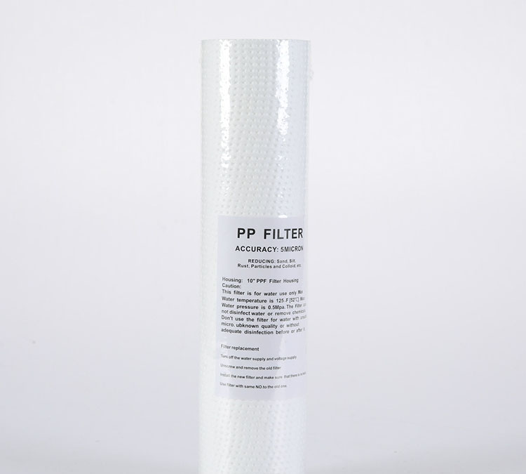 压纹压点PP棉熔喷滤芯 10/20/30/40寸聚丙烯滤芯